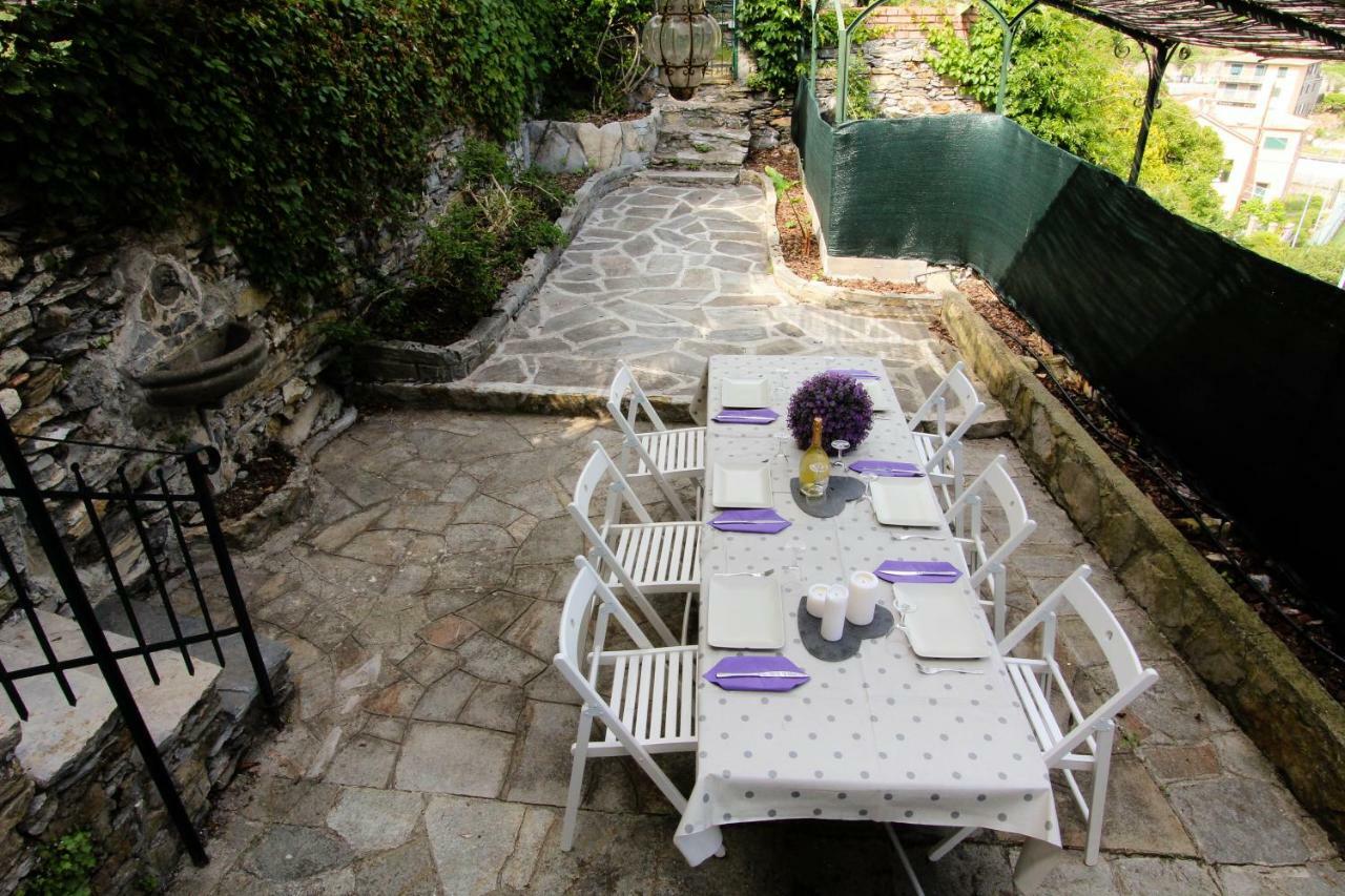 Ferienwohnung Ai Pastelli Zoagli Exterior foto